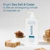 image:imageNative Body Lotion Sea Salt amp Cedar 48Hour Hydration for Dry amp Sensitive Skin Made with PlantBased Moisturizers like Shea Butter Silicone amp Paraben Free 165 fl ozSea Salt  Cedar
