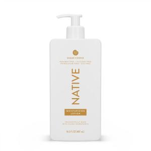 image:imageNative Body Lotion HolidayEdition Sugar Cookie Scent Contains Naturally Derived PlantBased Moisturizers for Women and Men  Restores Dry Skin 165 fl oz