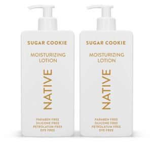 image:imageNative Body Lotion Sea Salt amp Cedar 48Hour Hydration for Dry amp Sensitive Skin Made with PlantBased Moisturizers like Shea Butter Silicone amp Paraben Free 165 fl ozSugar Cookie