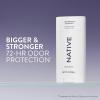 image:imageNative Aluminum Free Deodorant Desert Grass amp Sandalwood Large Size Stick 72 Hour Odor Control for Women amp Men Contains Naturally Derived Ingredients 31 ozCedarwood  Bergamot