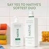 image:imageNative Moisturizing Body Wash Vanilla amp Cashmere 24Hour Hydration for Dry Skin Made with Real Shea Butter Sulfate amp Paraben Free 22 ozLily Milk  White Sage