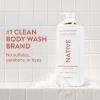 image:imageNative Moisturizing Body Wash Vanilla amp Cashmere 24Hour Hydration for Dry Skin Made with Real Shea Butter Sulfate amp Paraben Free 22 ozPeach  Orange Blossom