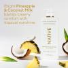 image:imageNative Moisturizing Body Wash Vanilla amp Cashmere 24Hour Hydration for Dry Skin Made with Real Shea Butter Sulfate amp Paraben Free 22 ozPineapple  Coconut Milk