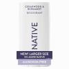image:imageNative Aluminum Free Deodorant Desert Grass amp Sandalwood Large Size Stick 72 Hour Odor Control for Women amp Men Contains Naturally Derived Ingredients 31 ozCedarwood  Bergamot