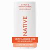 image:imageNative Aluminum Free Deodorant Desert Grass amp Sandalwood Large Size Stick 72 Hour Odor Control for Women amp Men Contains Naturally Derived Ingredients 31 ozCitrus  Herbal Musk