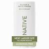 image:imageNative Aluminum Free Deodorant Desert Grass amp Sandalwood Large Size Stick 72 Hour Odor Control for Women amp Men Contains Naturally Derived Ingredients 31 ozBalsam  White Woods
