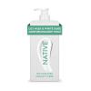 image:imageNative Moisturizing Body Wash Contains Naturally Derived Ingredients  For Women amp Men Sulfate Dye amp Paraben Free Leaving Skin Soft and Hydrated  Peach amp Orange Blossom 18 ozLily Milk  White Sage