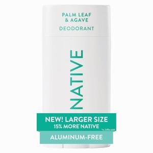 image:imageNative Aluminum Free Deodorant Desert Grass amp Sandalwood Large Size Stick 72 Hour Odor Control for Women amp Men Contains Naturally Derived Ingredients 31 ozPalm Leaf  Agave