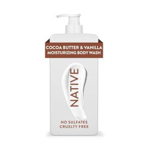 image:imageNative Moisturizing Body Wash Contains Naturally Derived Ingredients  For Women amp Men Sulfate Dye amp Paraben Free Leaving Skin Soft and Hydrated  Peach amp Orange Blossom 18 ozCocoa Butter  Vanilla