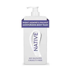 image:imageNative Moisturizing Body Wash Contains Naturally Derived Ingredients  For Women amp Men Sulfate Dye amp Paraben Free Leaving Skin Soft and Hydrated  Peach amp Orange Blossom 18 ozNight Jasmine  Walnut