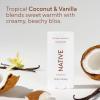 image:imageNative Body Wash Contains Naturally Derived Ingredients  For Women amp Men Sulfate Paraben amp Dye Free Leaving Skin Soft and Hydrated  Sea Salt amp Cedar 18 ozCoconut  Vanilla