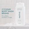 image:imageNative Body Wash Contains Naturally Derived Ingredients  For Women amp Men Sulfate Paraben amp Dye Free Leaving Skin Soft and Hydrated  Sea Salt amp Cedar 18 ozCashmere Rain