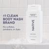 image:imageNative Body Wash Contains Naturally Derived Ingredients  For Women amp Men Sulfate Paraben amp Dye Free Leaving Skin Soft and Hydrated  Sea Salt amp Cedar 18 ozCedarwood  Bergamot
