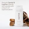image:imageNative Body Wash Contains Naturally Derived Ingredients  For Women amp Men Sulfate Paraben amp Dye Free Leaving Skin Soft and Hydrated  Sea Salt amp Cedar 18 ozSantal  Leather