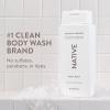 image:imageNative Body Wash Contains Naturally Derived Ingredients  For Women amp Men Sulfate Paraben amp Dye Free Leaving Skin Soft and Hydrated  Sea Salt amp Cedar 18 ozSantal  Leather