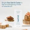 image:imageNative Body Wash Contains Naturally Derived Ingredients  For Women amp Men Sulfate Paraben amp Dye Free Leaving Skin Soft and Hydrated  Sea Salt amp Cedar 18 ozSea Salt  Cedar