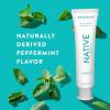 image:imageNative Fluoride Free Toothpaste Whitening  for Adult Kids 2 Oral Care  Wild Mint amp Peppermint Oil Flavor 41oz Pack of 3