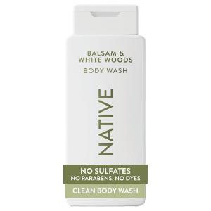 image:imageNative Body Wash Contains Naturally Derived Ingredients  For Women amp Men Sulfate Paraben amp Dye Free Leaving Skin Soft and Hydrated  Sea Salt amp Cedar 18 ozBalsam  White Woods
