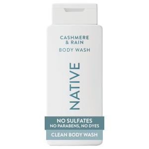 image:imageNative Body Wash Contains Naturally Derived Ingredients  For Women amp Men Sulfate Paraben amp Dye Free Leaving Skin Soft and Hydrated  Sea Salt amp Cedar 18 ozCashmere Rain