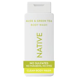 image:imageNative Body Wash Contains Naturally Derived Ingredients  For Women amp Men Sulfate Paraben amp Dye Free Leaving Skin Soft and Hydrated  Sea Salt amp Cedar 18 ozAloe  Green Tea