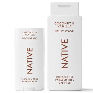 image:imageNative Body Wash Contains Naturally Derived Ingredients  For Women amp Men Sulfate Paraben amp Dye Free Leaving Skin Soft and Hydrated  Sea Salt amp Cedar 18 ozCoconut  Vanilla