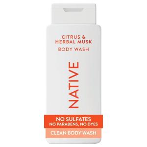 image:imageNative Body Wash Contains Naturally Derived Ingredients  For Women amp Men Sulfate Paraben amp Dye Free Leaving Skin Soft and Hydrated  Sea Salt amp Cedar 18 ozCitrus  Herbal Musk