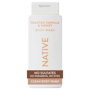 image:imageNative Body Wash Contains Naturally Derived Ingredients  For Women amp Men Sulfate Paraben amp Dye Free Leaving Skin Soft and Hydrated  Sea Salt amp Cedar 18 ozToasted Vanilla  Honey
