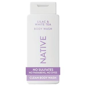 image:imageNative Body Wash Contains Naturally Derived Ingredients  For Women amp Men Sulfate Paraben amp Dye Free Leaving Skin Soft and Hydrated  Sea Salt amp Cedar 18 ozLilac  White Tea