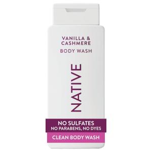image:imageNative Body Wash Contains Naturally Derived Ingredients  For Women amp Men Sulfate Paraben amp Dye Free Leaving Skin Soft and Hydrated  Sea Salt amp Cedar 18 ozVanilla