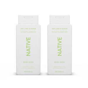 image:imageNative Body Wash Contains Naturally Derived Ingredients  For Women amp Men Sulfate Paraben amp Dye Free Leaving Skin Soft and Hydrated  Sea Salt amp Cedar 18 ozKey lime  Sugar