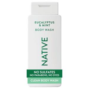 image:imageNative Body Wash Contains Naturally Derived Ingredients  For Women amp Men Sulfate Paraben amp Dye Free Leaving Skin Soft and Hydrated  Sea Salt amp Cedar 18 ozEucalyptus  Mint