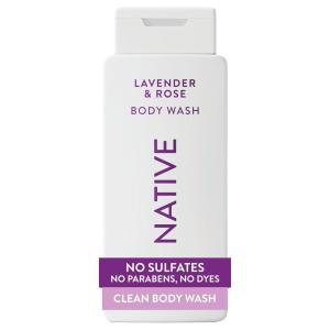 image:imageNative Body Wash Contains Naturally Derived Ingredients  For Women amp Men Sulfate Paraben amp Dye Free Leaving Skin Soft and Hydrated  Sea Salt amp Cedar 18 ozLavender  Rose