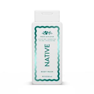 image:imageNative Body Wash Holiday Edition Holiday Gumdrop Scent Contains Naturally Derived Ingredients  For Women amp Men Sulfate Paraben amp Dye Free Leaving Skin Soft and Hydrated  18 ozFresh Mistletoe