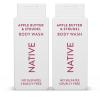 image:imageNative Body Wash with Naturally Derived Ingredients  Honey Crisp amp Cider  Sulfate amp Paraben Free  For Women amp Men  SkinLoving Cleanser  18 oz 2PackApple Butter  Strudel
