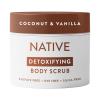 image:imageNative Coconut amp Vanilla Exfoliating Body Scrub for Women amp Men 1 Wash to Soft Smooth Skin Gently Exfoliates Even Sensitive Skin Clean Formula Enhances Skin Radiance Free of Silica 12 ozCoconut  Vanilla