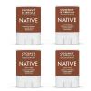 image:imageNative Deodorant Contains Naturally Derived Ingredients 72 Hour Odor Control  Deodorant for Women and Men Aluminum Free with Baking Soda Coconut Oil and Shea Butter  Mini Coco amp Vanilla 4Pk