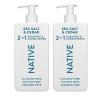 image:imageNative Sea Salt amp Cedar 2N1 Shampoo amp Conditioner Set 165 fl ozSea Salt  Cedar