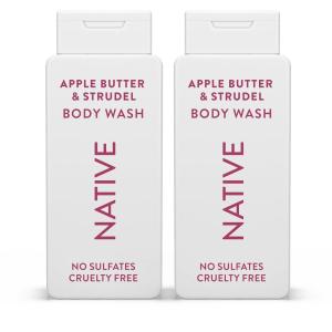 image:imageNative Body Wash with Naturally Derived Ingredients  Honey Crisp amp Cider  Sulfate amp Paraben Free  For Women amp Men  SkinLoving Cleanser  18 oz 2PackApple Butter  Strudel