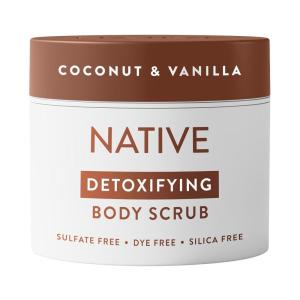 image:imageNative Coconut amp Vanilla Exfoliating Body Scrub for Women amp Men 1 Wash to Soft Smooth Skin Gently Exfoliates Even Sensitive Skin Clean Formula Enhances Skin Radiance Free of Silica 12 ozCoconut  Vanilla