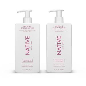 image:imageNative Ocean amp Timber Shampoo and Conditioner Contain Naturally Derived Ingredients  All Hair Types Color amp Treated Fine to Dry Damaged Sulfate amp Dye Free  2PackVanilla  Cactus Flower