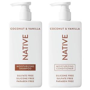 image:imageNative Ocean amp Timber Shampoo and Conditioner Contain Naturally Derived Ingredients  All Hair Types Color amp Treated Fine to Dry Damaged Sulfate amp Dye Free  2PackCoconut  Vanilla
