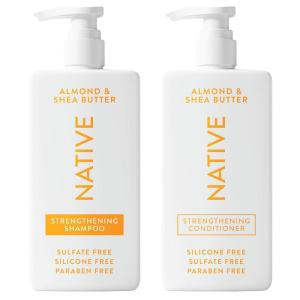image:imageNative Ocean amp Timber Shampoo and Conditioner Contain Naturally Derived Ingredients  All Hair Types Color amp Treated Fine to Dry Damaged Sulfate amp Dye Free  2PackAlmond  Shea Butter