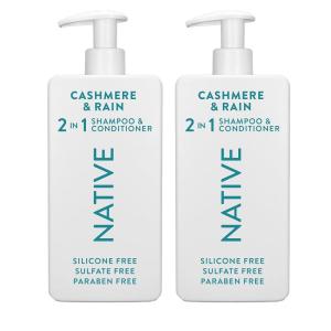 image:imageNative Sea Salt amp Cedar 2N1 Shampoo amp Conditioner Set 165 fl ozCashmere  Rain
