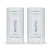 image:imageNative Deodorant Contains Naturally Derived Ingredients 72 Hour Odor Control Deodorant for Women and Men Aluminum Free Sea Salt amp Cedar 23 oz Pack of 2Cashmere  Rain