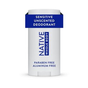 image:imageNative Sensitive Deodorant Contains Naturally Derived Ingredients 72 Hour Odor Control  Deodorant for Women amp Men Aluminum Free with Baking Soda Coconut Oil and Shea Butter Coconut amp VanillaUnscented
