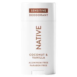 image:imageNative Sensitive Deodorant Contains Naturally Derived Ingredients 72 Hour Odor Control  Deodorant for Women amp Men Aluminum Free with Baking Soda Coconut Oil and Shea Butter Coconut amp VanillaCoconut  Vanilla