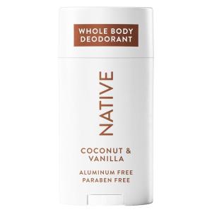 image:imageNative Whole Body Deodorant Cream Contains Naturally Derived Ingredients Deodorant for Women amp Men  72 Hour Odor Protection Aluminum Free with Coconut Oil and Shea Butter  Cucumber amp MintCoconut  Vanilla