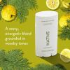 image:imageNative Deodorant Contains Naturally Derived Ingredients 72 Hour Odor Control Deodorant for Women and Men Aluminum Free Charcoal 265ozBergamot  Pine