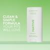 image:imageNative Deodorant Contains Naturally Derived Ingredients 72 Hour Odor Control Deodorant for Women and Men Aluminum Free Charcoal 265ozCucumber  Mint