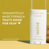 image:imageNative Deodorant Contains Naturally Derived Ingredients 72 Hour Odor Control Deodorant for Women and Men Aluminum Free Charcoal 265ozJuniper  Ginsing